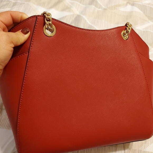 Michael Kors Red Tote Bag and Wallet Set - Picture 13 of 13